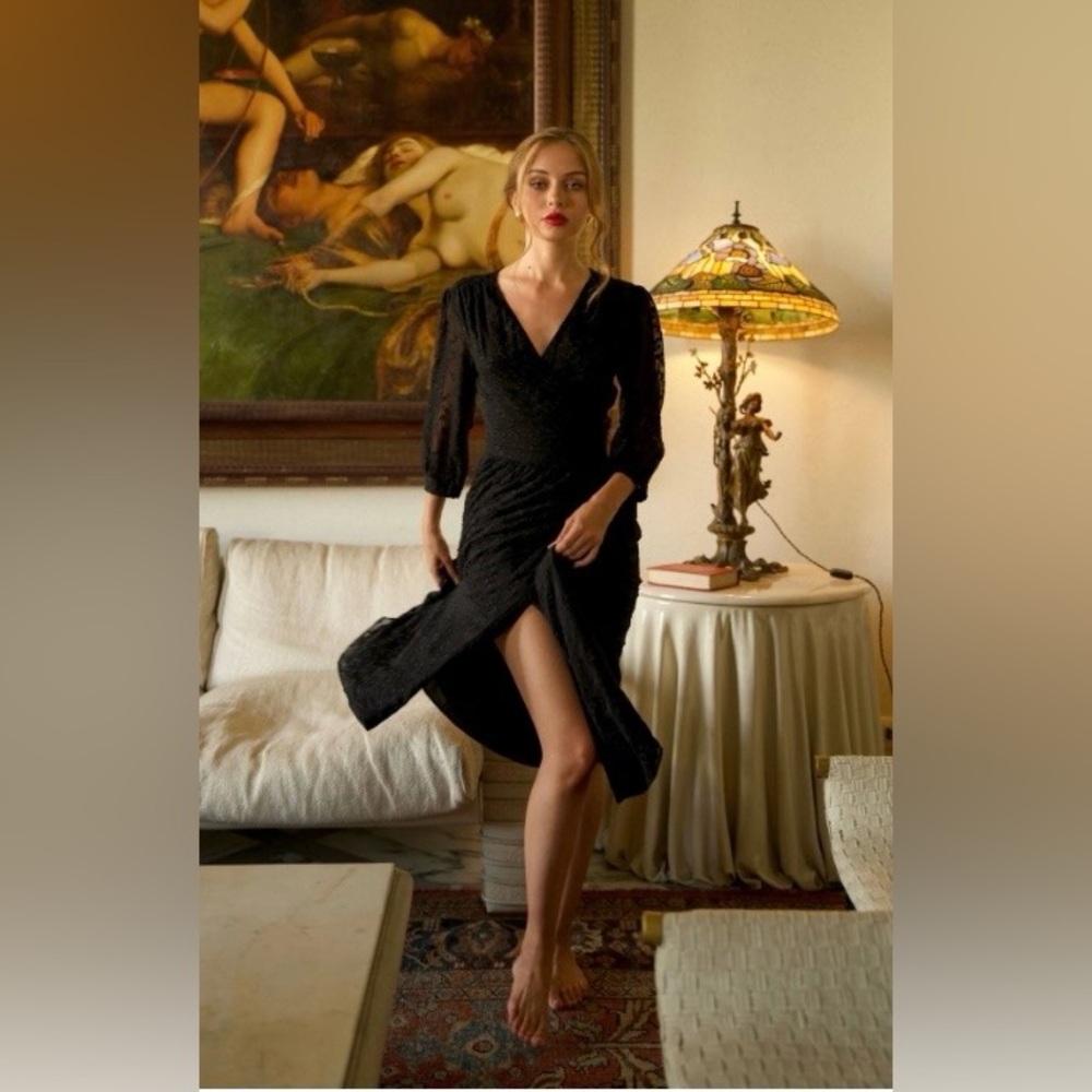 Gaala Annabelle Silk Wrap Dress